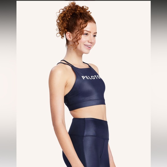 Peloton High Neck Strappy Bra - Picture 2 of 7